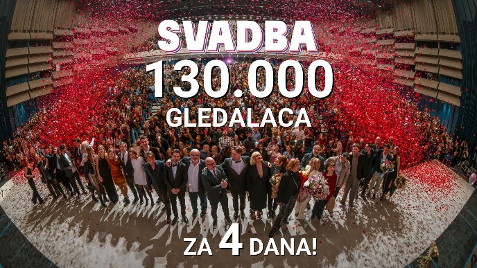 Publika voli "Svadbu"